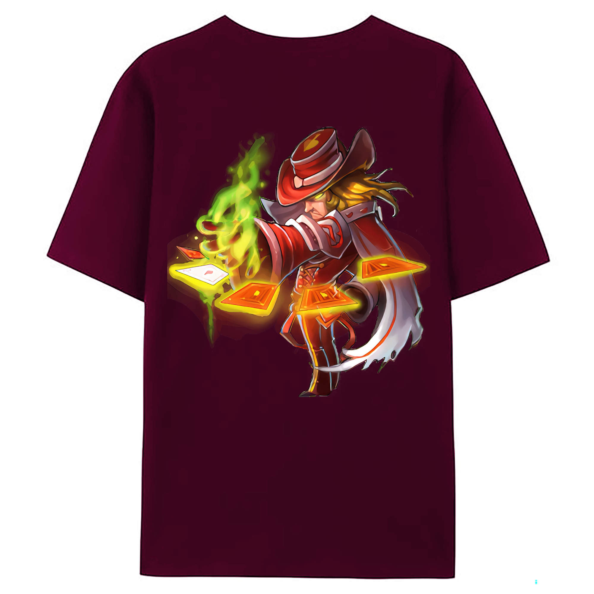 （画像用） リーグ・オブ・レジェンド League of Legends LOL レディース半袖Tシャツ(バックプリント)
